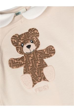 Set tutina con stampa orsetto FENDI KIDS | BUK102ST8F19J5